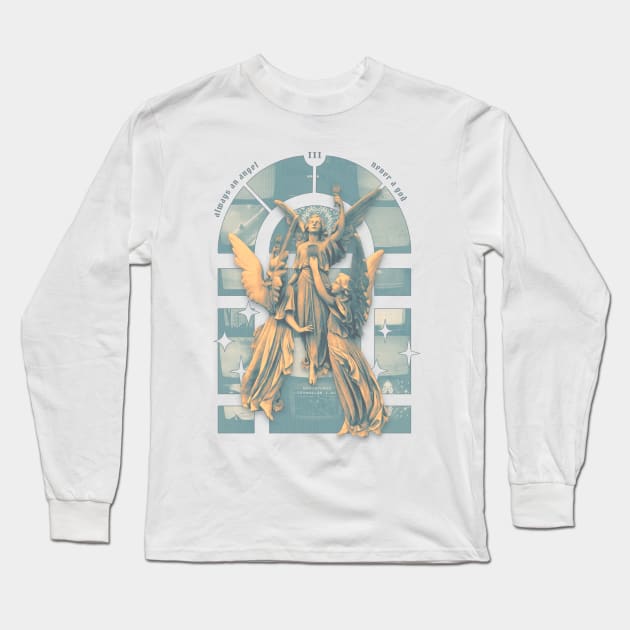 always an angel - boygenius (III) (front & back) Long Sleeve T-Shirt by mikakosmos